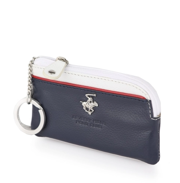 Πορτοφόλι κερμάτων BEVERLY HILLS POLO CLUB BH1574 Μπλε/Λευκό