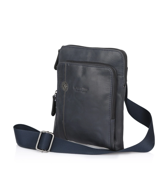 Τσάντα BEVERLY HILLS POLO CLUB BH380 Μπλε