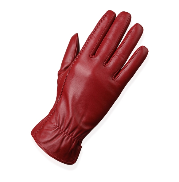 Δερμάτινα γάντια Guy Laroche 98862 Κόκκινο