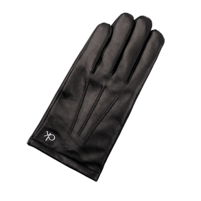 Δερμάτινα γάντια CALVIN KLEIN K50K506078 Μαύρο