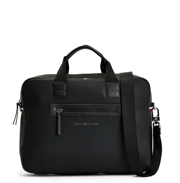 Τσάντα TOMMY HILFIGER 7240 Essential Μαύρο