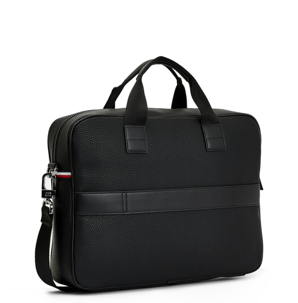 Τσάντα TOMMY HILFIGER 7240 Essential Μαύρο