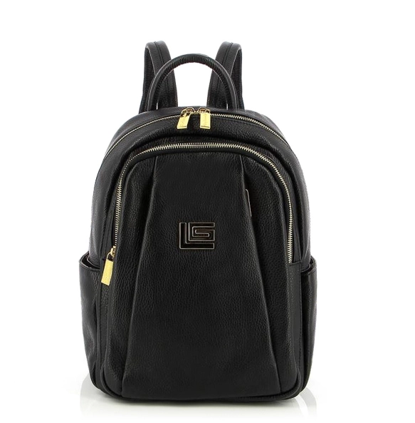 Δερμάτινο σακίδιο GUY LAROCHE 1100 Μαύρο