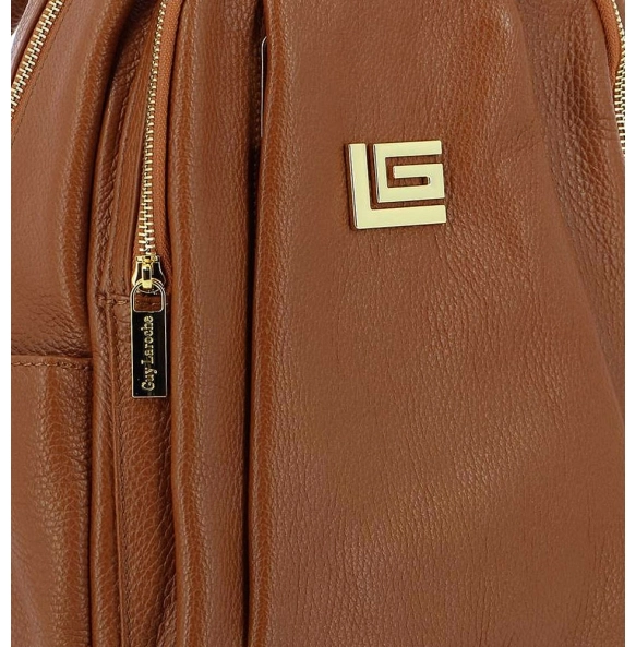 Δερμάτινο σακίδιο GUY LAROCHE 1100 Ταμπά