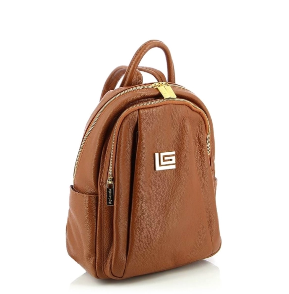 Δερμάτινο σακίδιο GUY LAROCHE 1100 Ταμπά