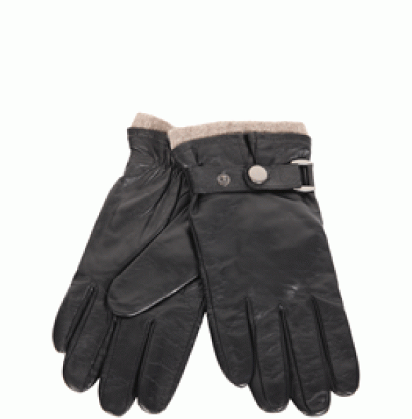 δερμάτινα γάντια Guy Laroche 98954 Μαύρα