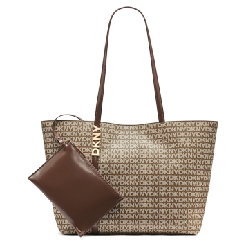 Τσάντα DKNY Avril Tote Handbag R52A5G54 Καφέ Τσάντα DKNY Avril Tote Handbag R52A5G54 Καφέ