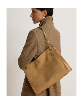 Τσάντα RALPH LAUREN Bradley Tote Bag 431980176 Κάμελ