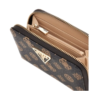 Πορτοφόλι GUESS Laurel Medium SWPG8500140 Καφέ
